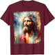 Jesus Christ Christian T-Shirt - T-Shirt | Maroon