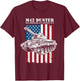 M42 Duster Self-Propelled Anti-Aircraft Gun T-Shirt - T-Shirt | Maroon