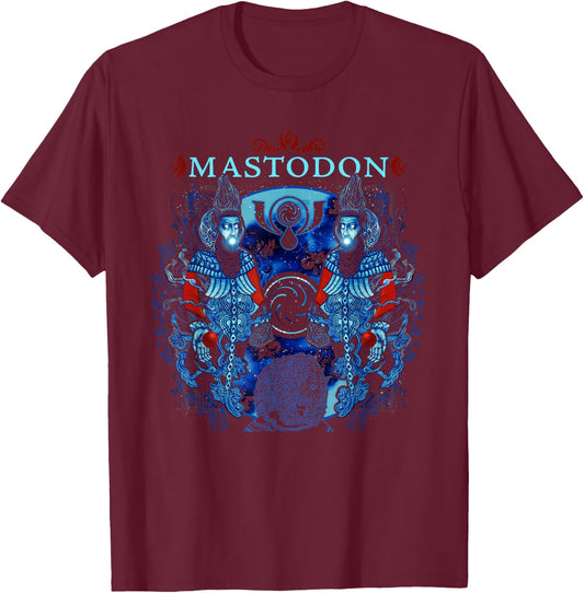 Mastodon – Crack The Skye Holiday T-Shirt - T-Shirt | Maroon