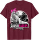Dinosaur Family Dinosaurier - Women, Dinosaur Fans - Black - - Short Sleeve - Small - Classic Fit - Cotton 60%, Polyester 40% T-Shirt - T-Shirt | Maroon