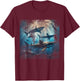 Vintage Shark Lover Week Cool Sharks Ocean Animal Lover T-Shirt - T-Shirt | Maroon