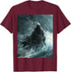 Mythical Grim Reaper by Storm T-Shirt - T-Shirt | Maroon