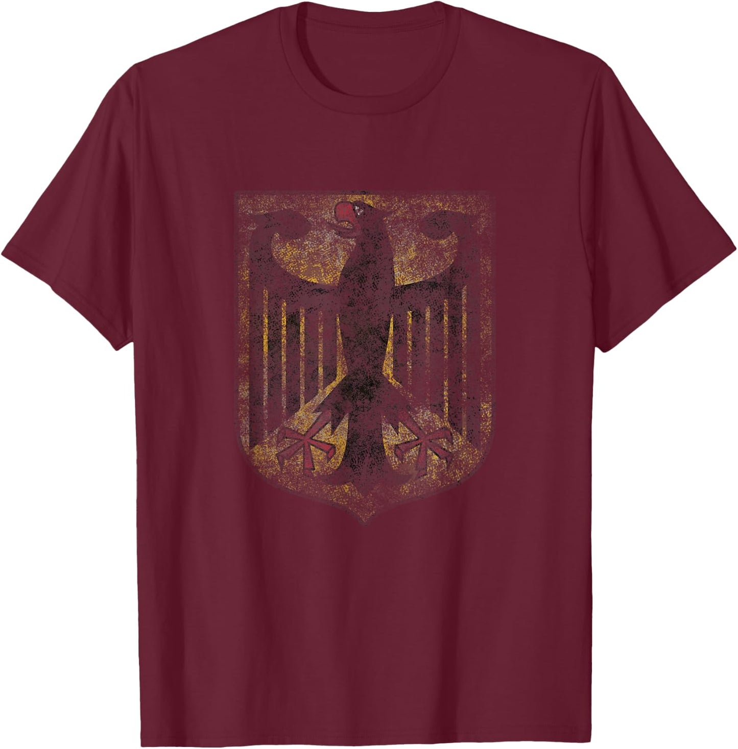 German Pride Coat - of arms of Germany T-Shirt - T-Shirt | Maroon