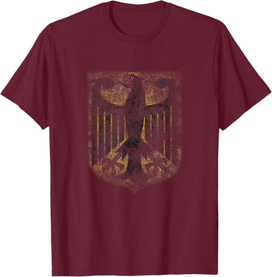 German Pride Coat - of arms of Germany T-Shirt - T-Shirt | Maroon
