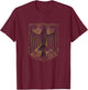 German Pride Coat - of arms of Germany T-Shirt - T-Shirt | Maroon