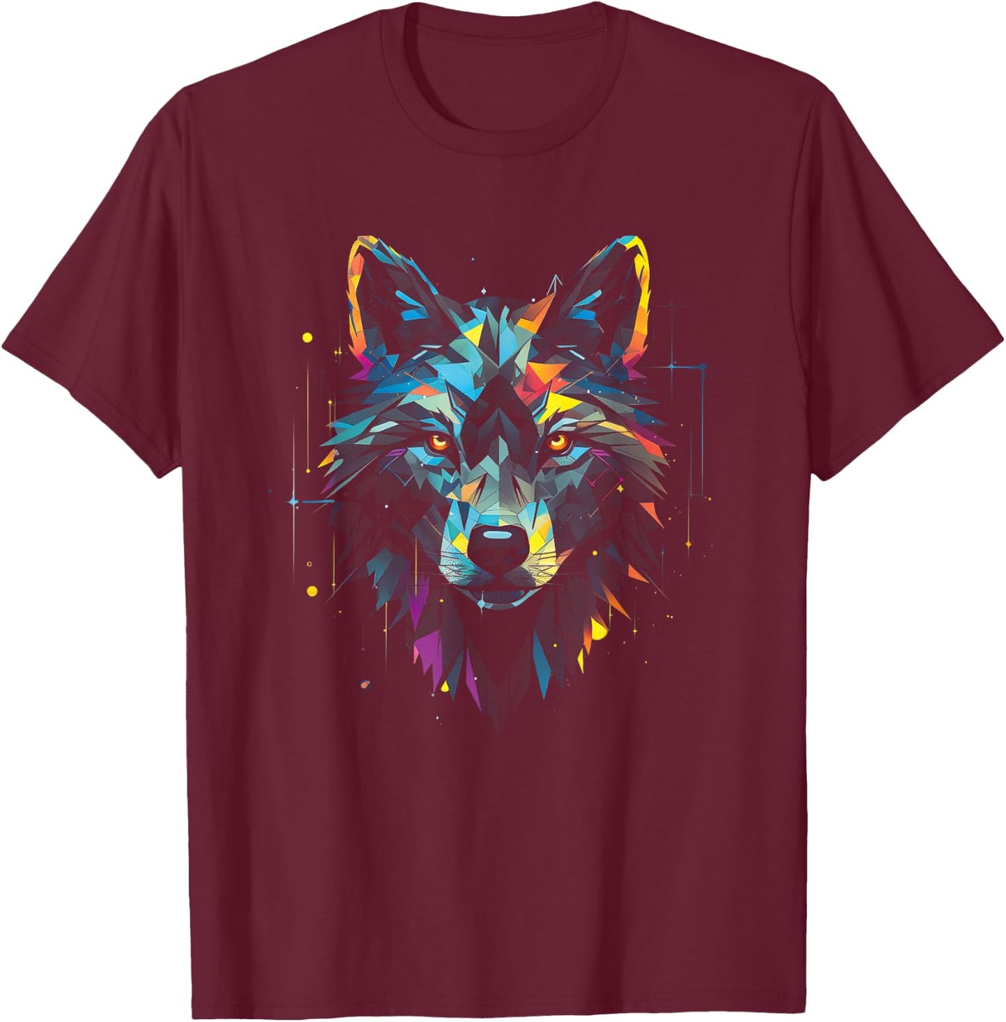 Wolf Wolf pack T-Shirt - T-Shirt | Maroon