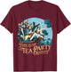 Tea Party Funny Outfit Funny Historian History Boston T-Shirt - T-Shirt | Maroon