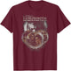 Labyrinth Globes T-Shirt - T-Shirt | Maroon