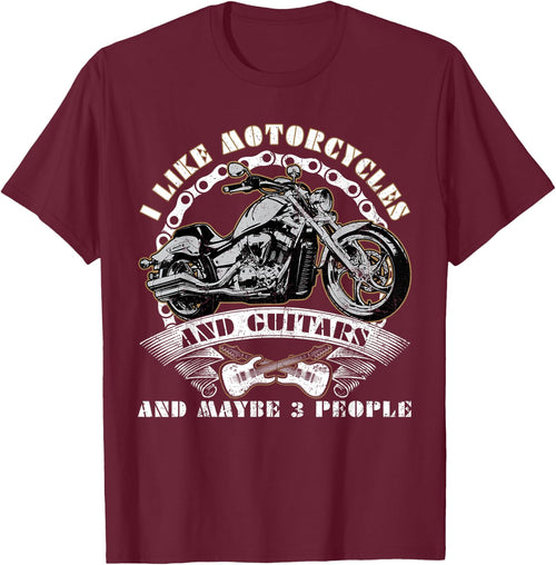 I Like Motorcycles And Guitars And Maybe 3 People Rider Race