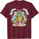 Thangka Buddha Yoga Mandala Meditation Buddhism Namaste T-Shirt - T-Shirt | Maroon