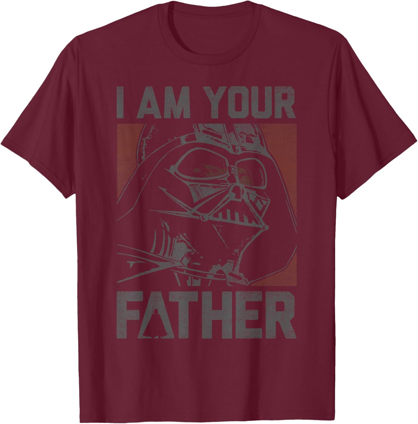 Star Wars Darth Vader I Am Your Father Poster T-Shirt - T-Shirt | Maroon