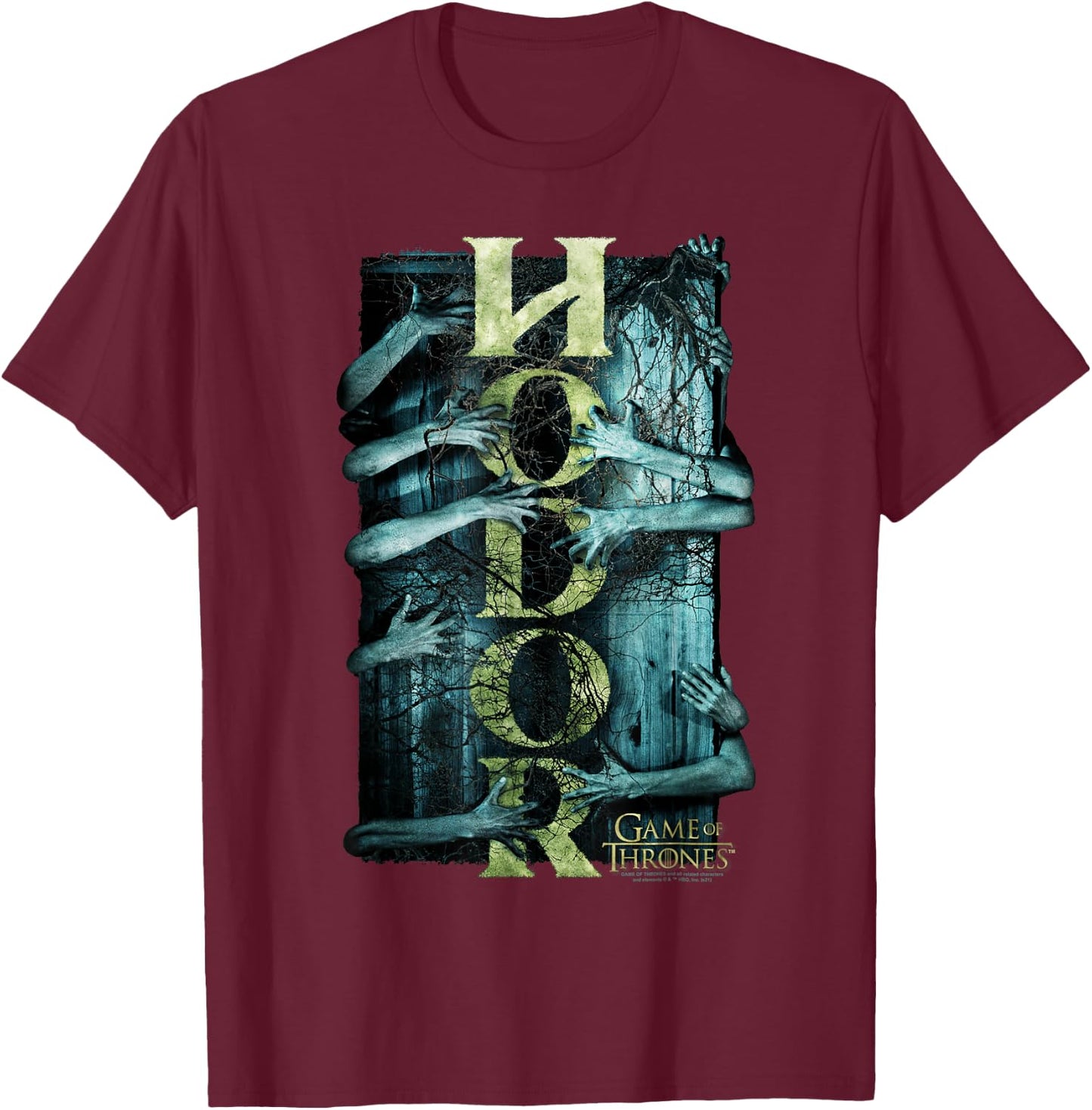 Game of Thrones Hodor T-Shirt - T-Shirt | Maroon