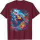 Sea Turtle Beach Lover Ocean Animal Graphic Novelty T-Shirt - T-Shirt | Maroon