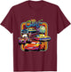 Disney Pixar Cars Radiator Springs Classic T-Shirt - T-Shirt | Maroon