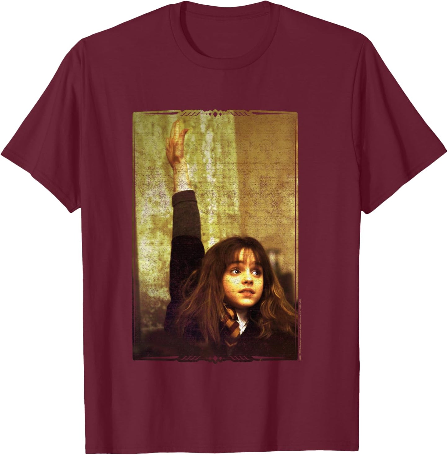 Harry Potter Hermione Granger I Know The Answer Portrait T-Shirt - T-Shirt | Maroon