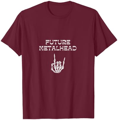 Future metalhead funny for kids T-Shirt - T-Shirt | Maroon