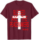 Blessed Are the Peacemakers Religious T-Shirt - T-Shirt | Maroon