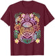 Hawaiian Tie Dye Sea Turtles, Hawaii T-Shirt - T-Shirt | Maroon