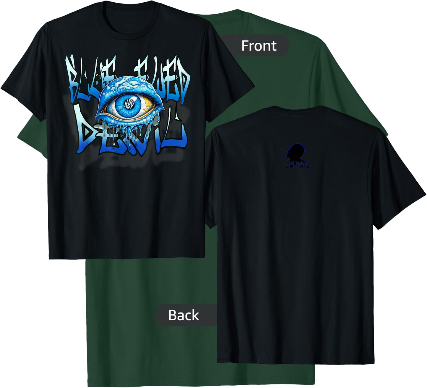 MBD Blue Eyed Devil T-Shirt - T-Shirt | Forest