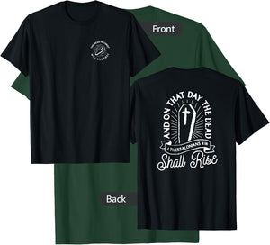Christian Rapture First Resurrection Dead In Christ Rise T-Shirt - T-Shirt | Forest