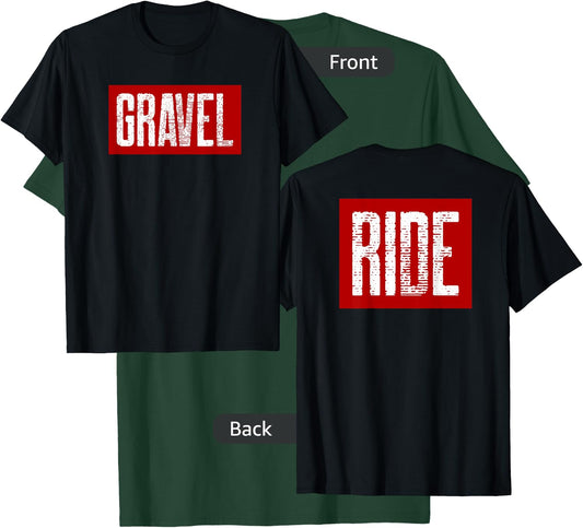 Gravel bike, Gravel biking T-Shirt - T-Shirt | Forest
