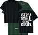 Diesel Mechanic Gifts Design On Back T-Shirt - T-Shirt | Forest