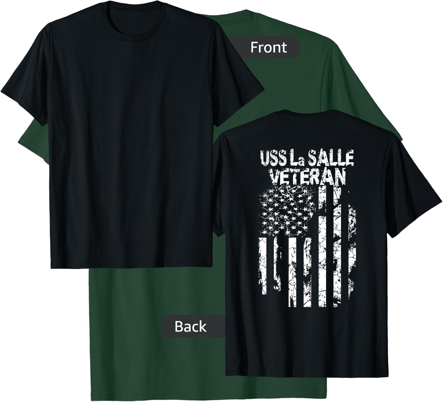 USS La Salle T-Shirt - T-Shirt | Forest