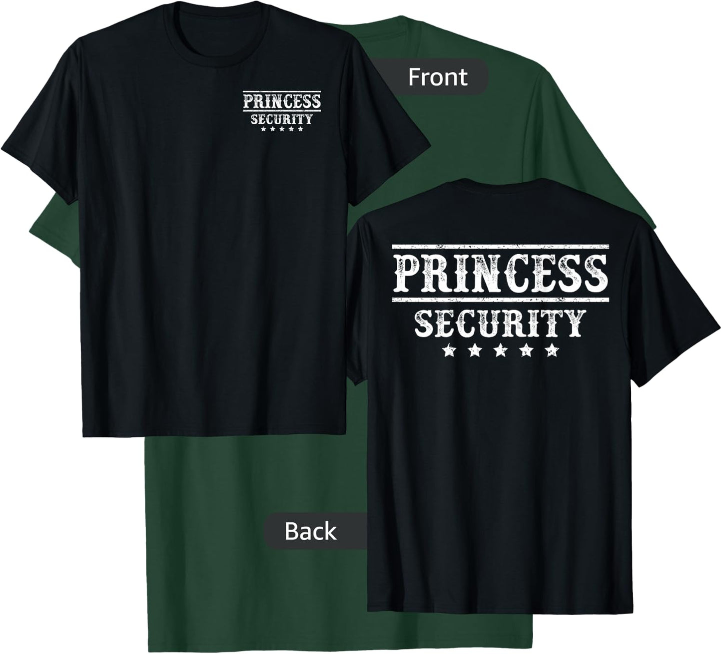 Princess Security Team Birthday Big Brother Announcement T-Shirt - T-Shirt | Forest