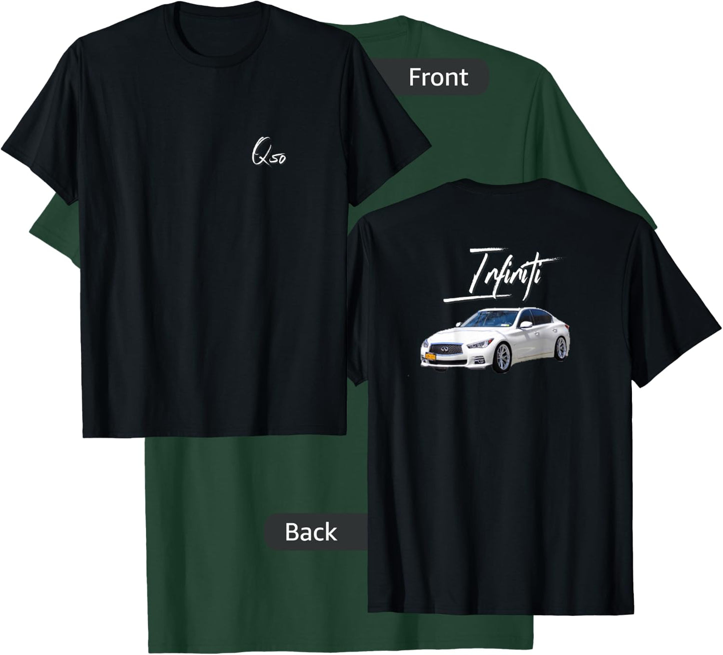 Ruben Roman Men's Classic Black Ghost Racing Machine T-Shirt - T-Shirt | Forest