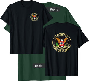 FRONT & BACK Arlington National Cemetery T-Shirt - T-Shirt | Forest