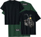 Hand Drawn Chopper Motorcycle T-Shirt - T-Shirt | Forest