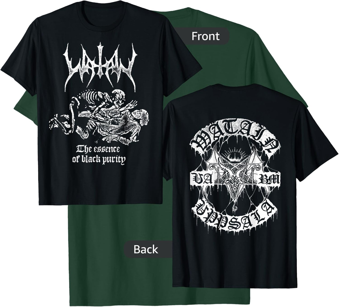 Watain - Essence of Black - Official Merchandise T-Shirt - T-Shirt | Forest