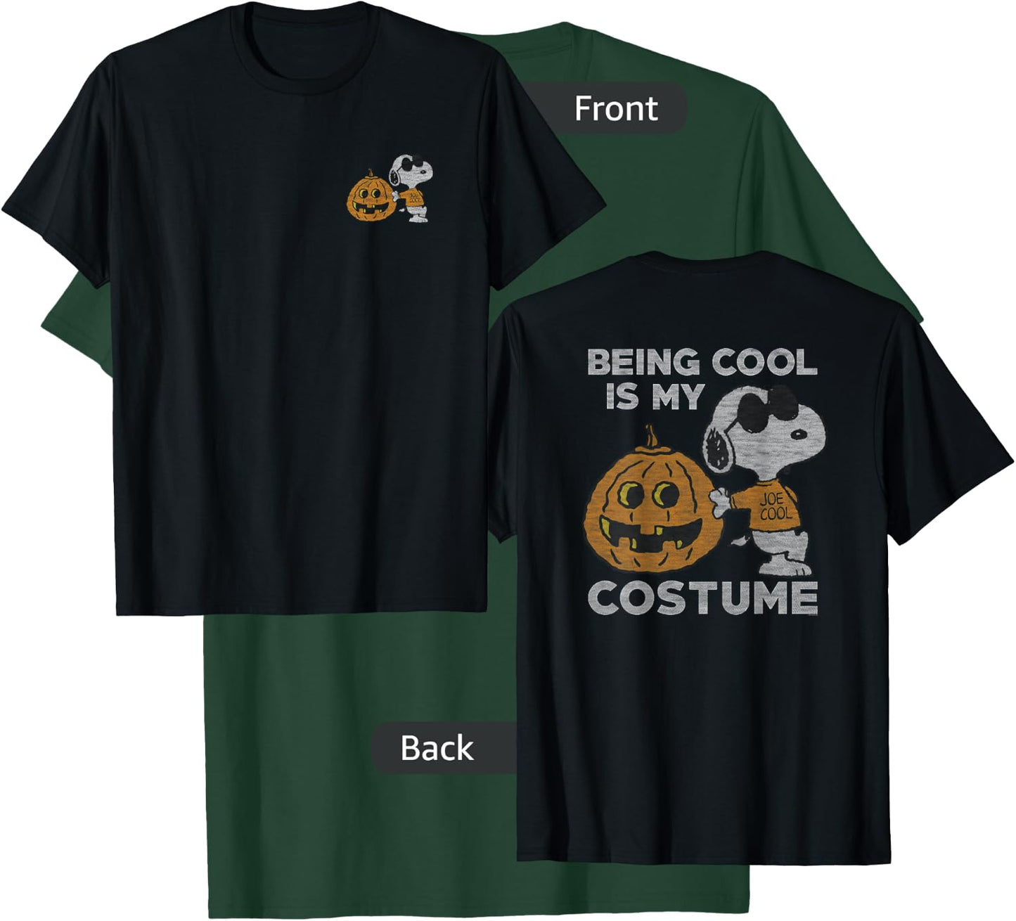 Peanuts Halloween Pumpkin Costume T-Shirt - T-Shirt | Forest
