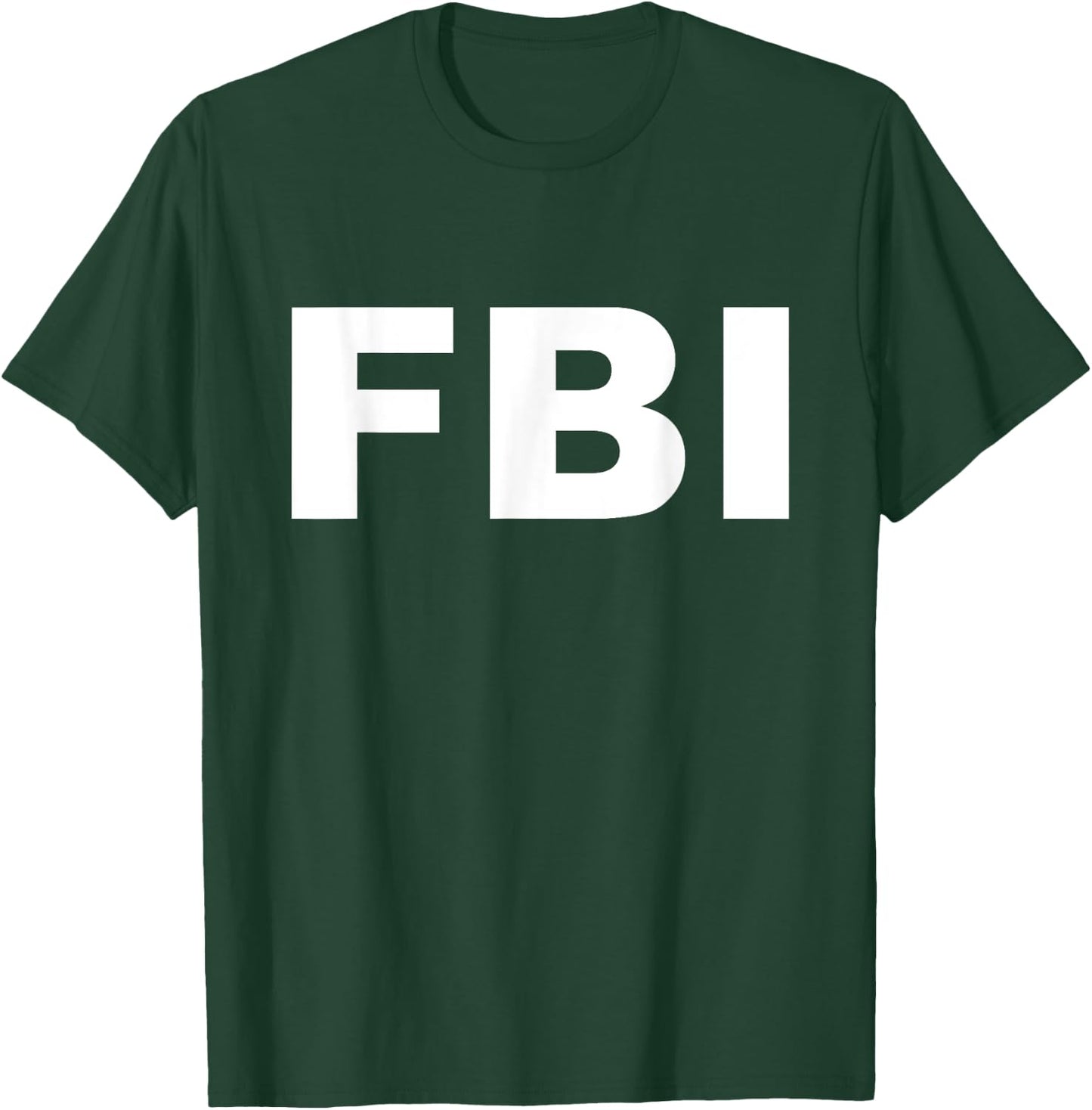 FBI Carnival Fancy Dress Costume Boys Top Premium T-Shirt - T-Shirt | Forest