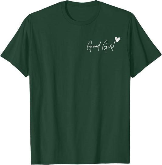 Good Girl Book Club Smut Book Reader Romance Spicy Book T-Shirt - T-Shirt | Forest