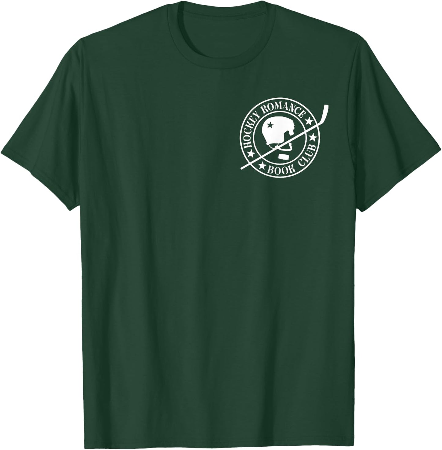 In My Hockey Romance Era | Romance Hockey Book Club T-Shirt - T-Shirt | Forest