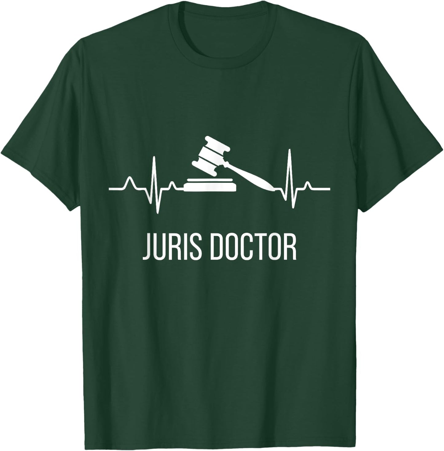 Juris Doctor of Jurisprudence Heart Law School Graduation T-Shirt - T-Shirt | Forest