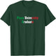 Pizza University Graduate Funny Italian Humor Italy Food T-Shirt - T-Shirt | Forest