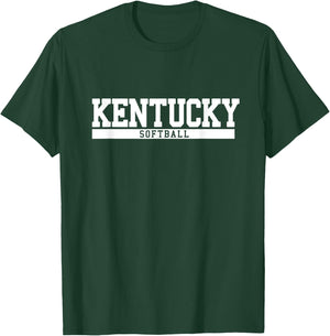 Kentucky Softball T-Shirt - T-Shirt | Forest
