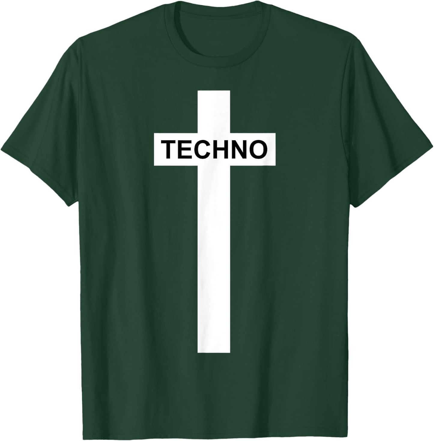 Made in Berghain Techno Religion - Techno Gift T-Shirt - T-Shirt | Forest