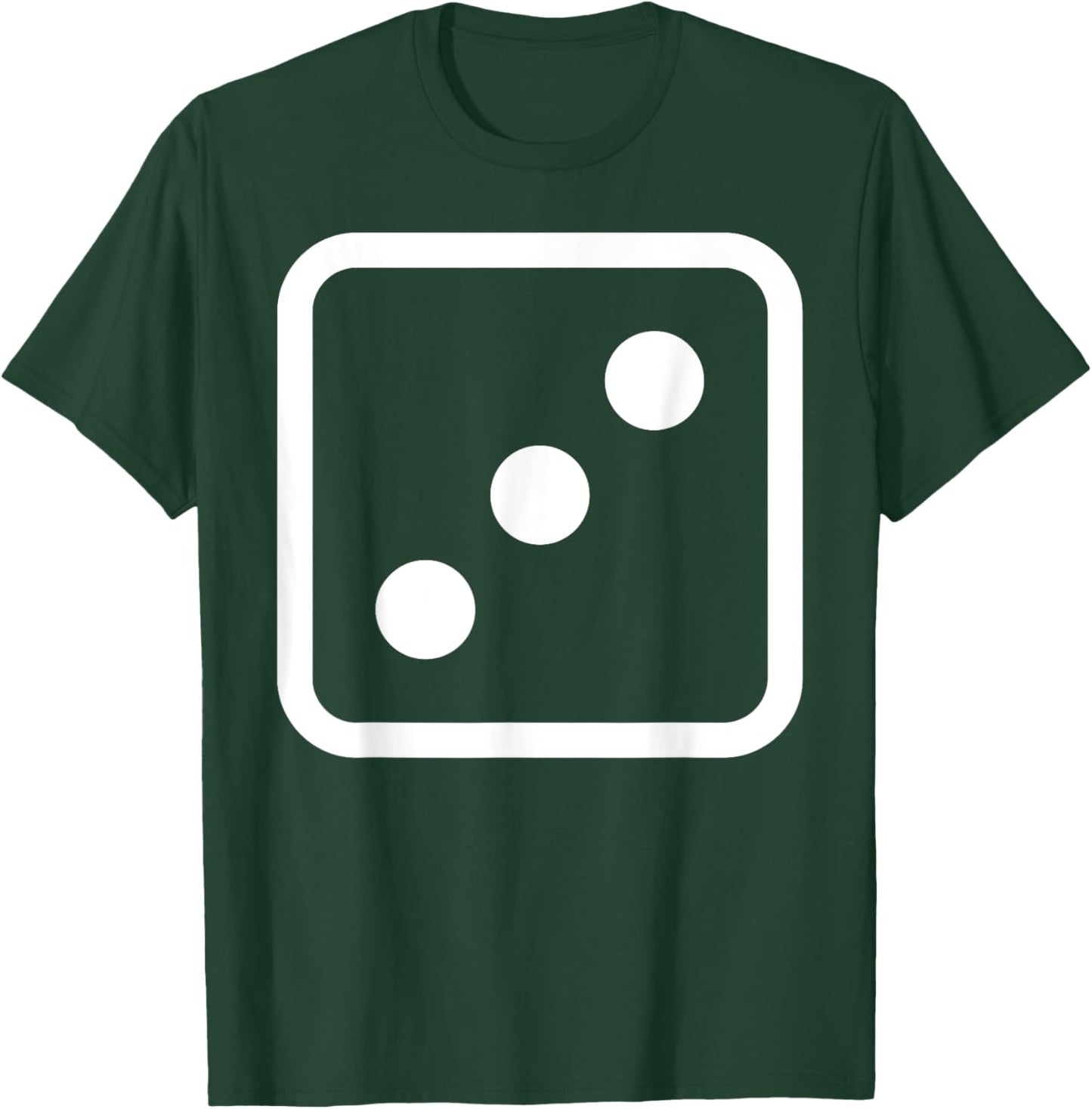 3 Dice And Three Dice Costume T-Shirt - T-Shirt | Forest
