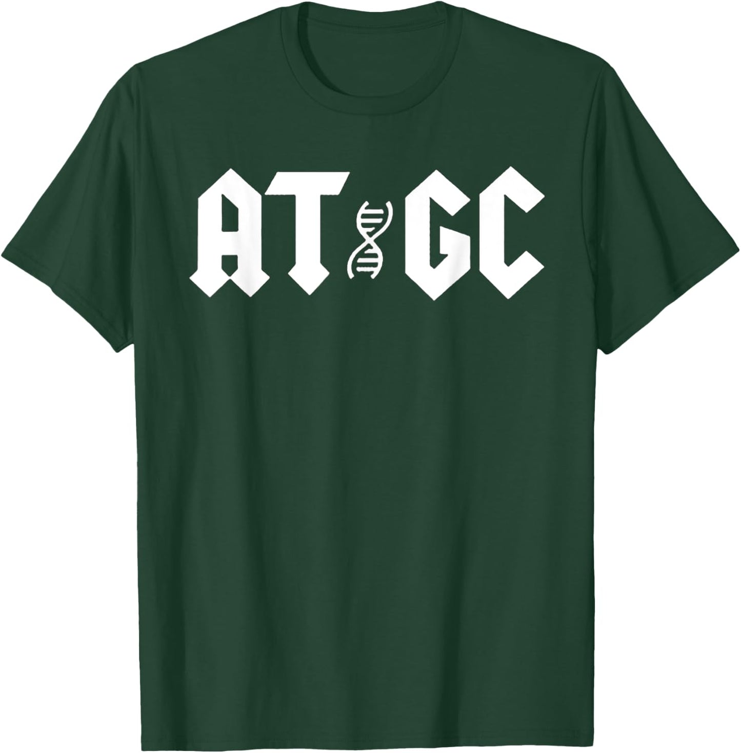 AT GC DNA Science T-Shirt - T-Shirt | Forest