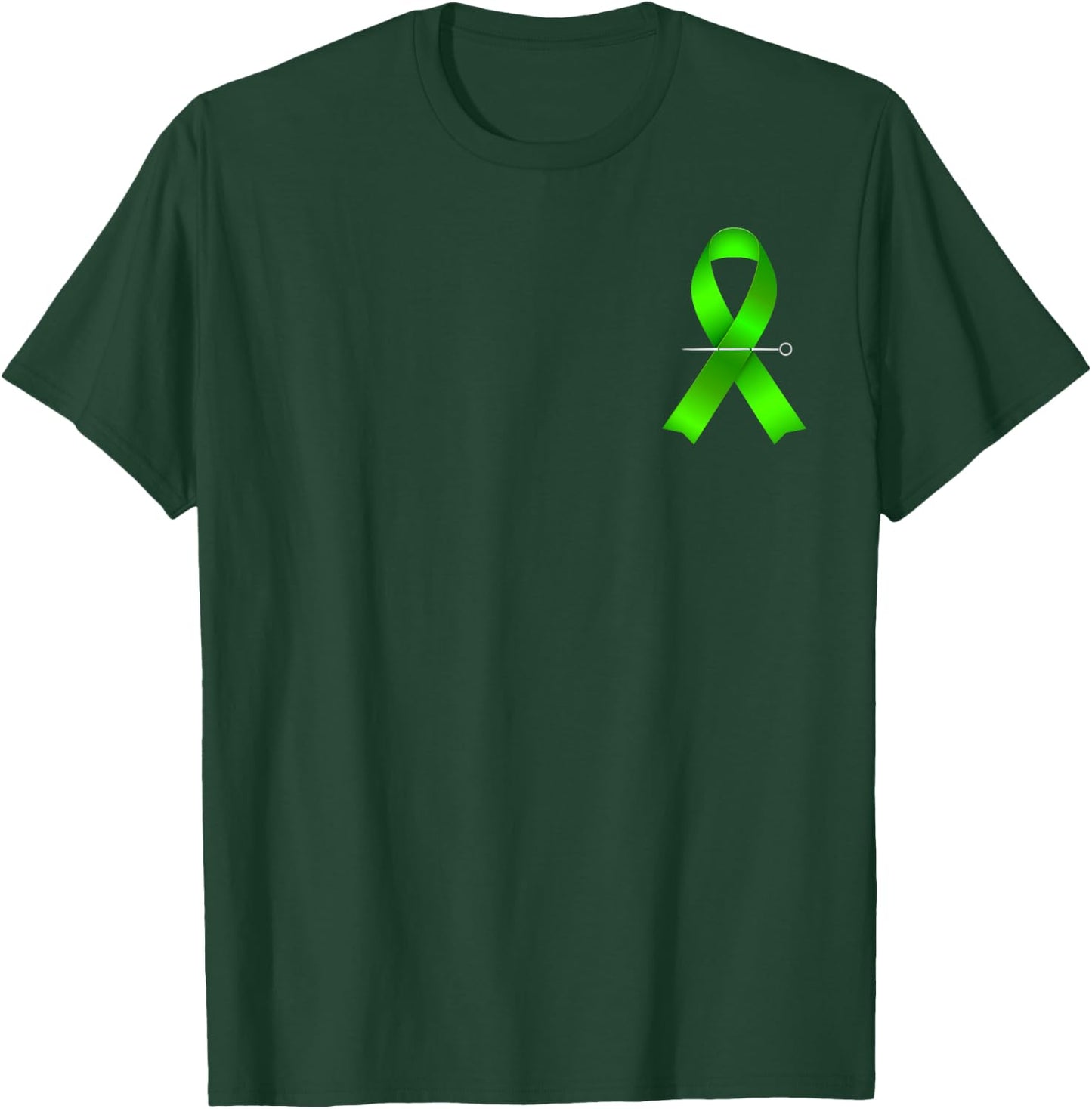 Fight The Stigma American Flag Mental Health Awareness T-Shirt - T-Shirt | Forest