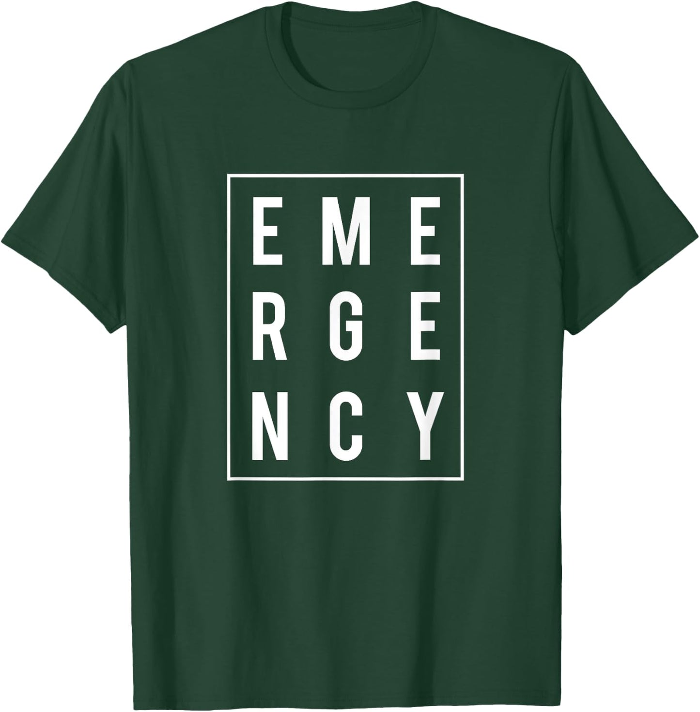 Emergency Nurse RN ER Nurse Emergency Room Hospital T-Shirt - T-Shirt | Forest