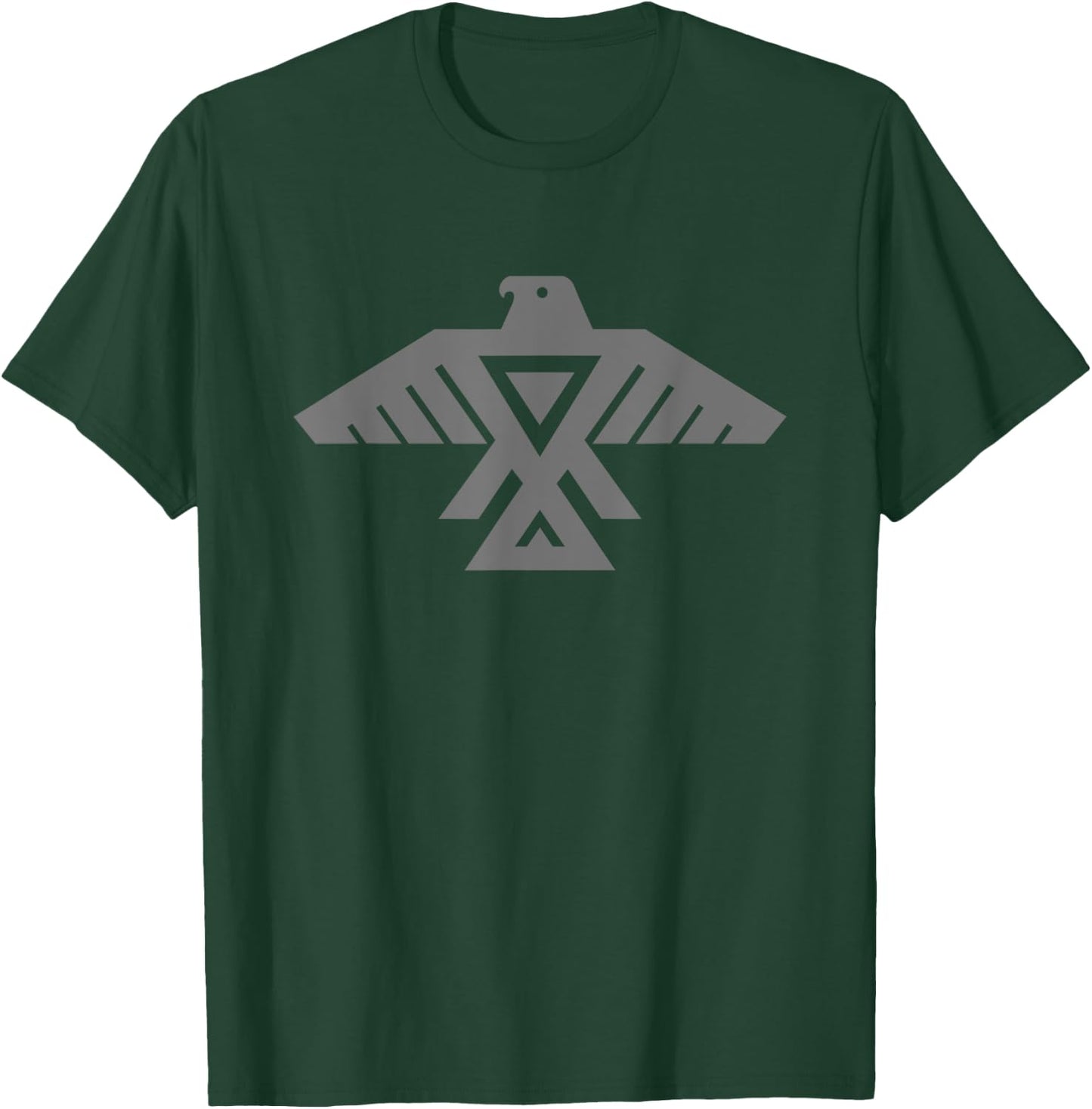 Native American Thunderbird Funny Tribal Art Gift Men Women T-Shirt - T-Shirt | Forest