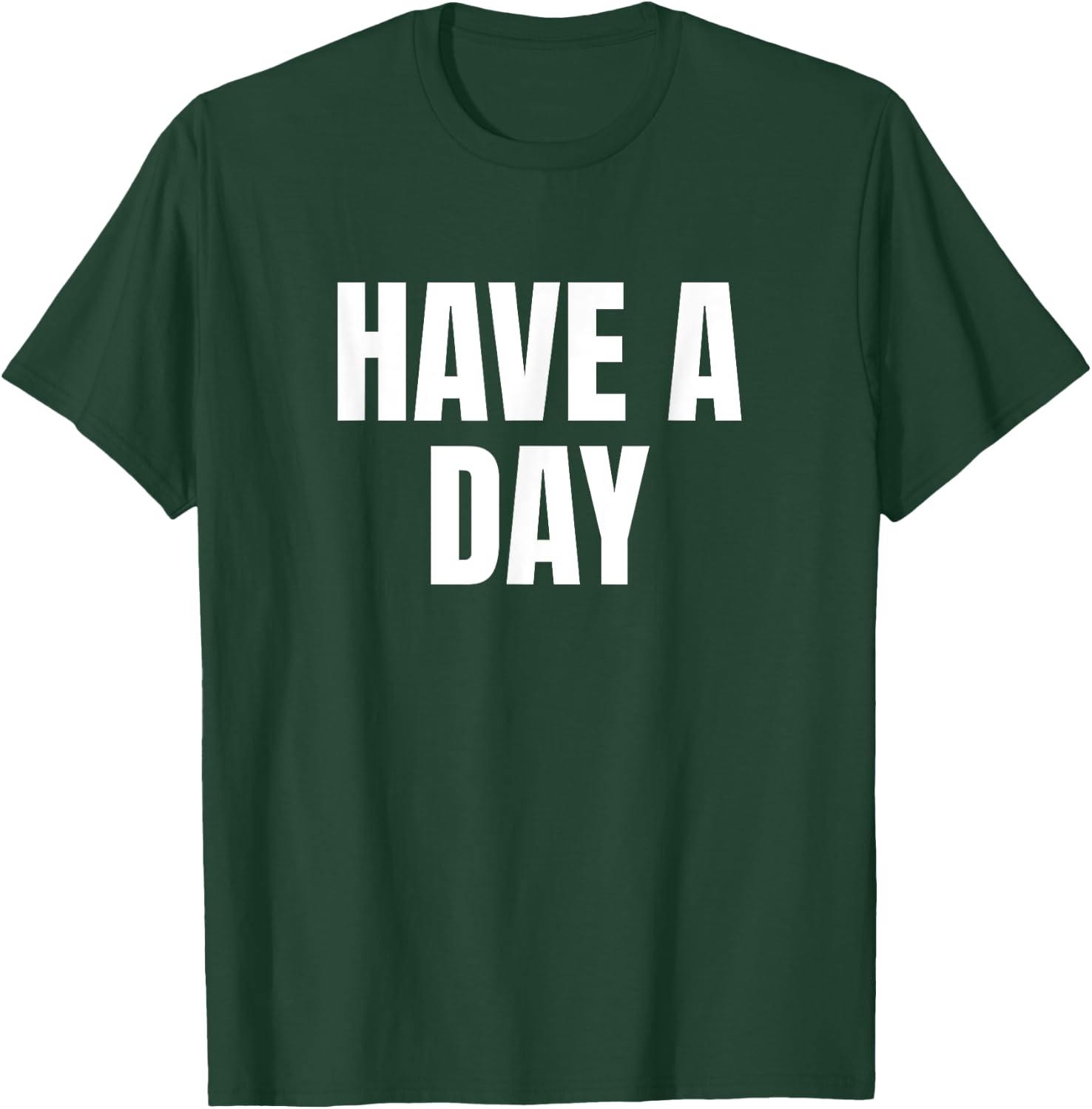 DGAvisuals Have A Day Fun Summer - Black, Small, -Adults, Short Sleeve T-Shirt - T-Shirt | Forest