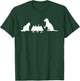 Chess Cat and Dog Game Chessboard Chess Tournament T-Shirt - T-Shirt | Forest