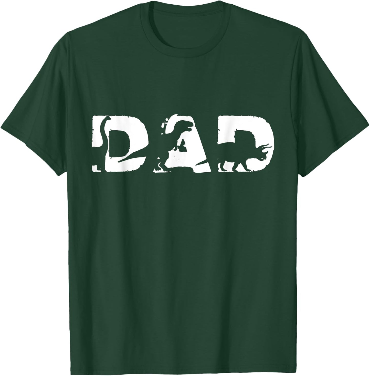 Dad A Saurus T Rex Dinosaur Father's Day Dad Dinosaur T-Shirt - T-Shirt | Forest