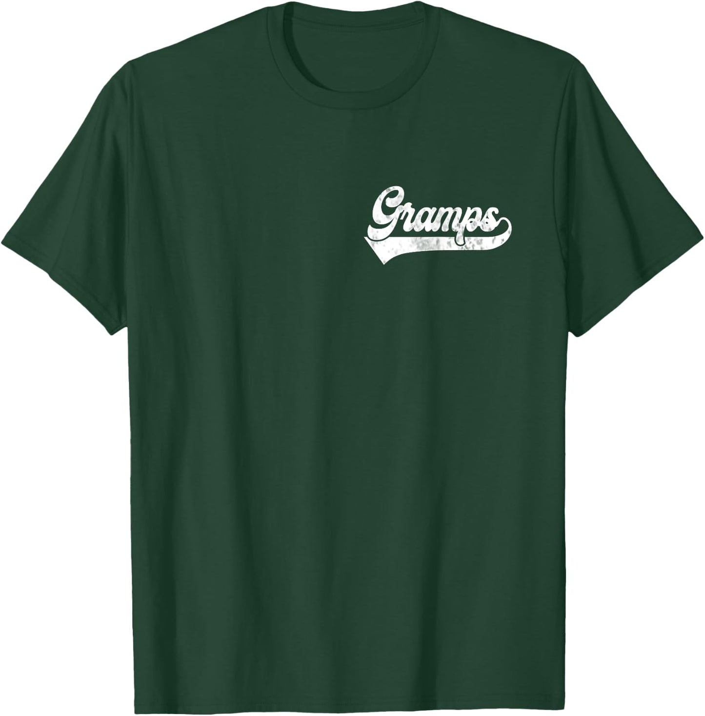 Gramps Vintage Retro Father's Day for Papa Grandpa T-Shirt - T-Shirt | Forest