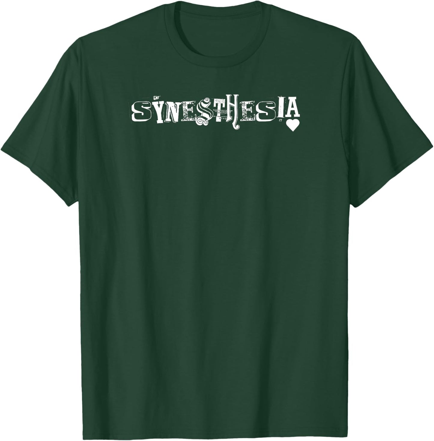 Synesthetes Neurological Sensory Punk Music Love Synesthesia T-Shirt - T-Shirt | Forest